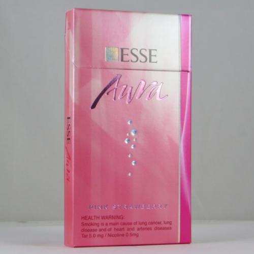 Esse Aura Pink Strawbery Sigara (Çilek Aromalı)